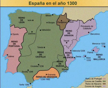 España, en el año 1300.