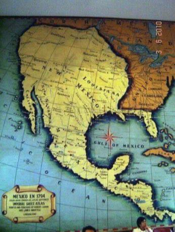 Territorio de Nueva España.