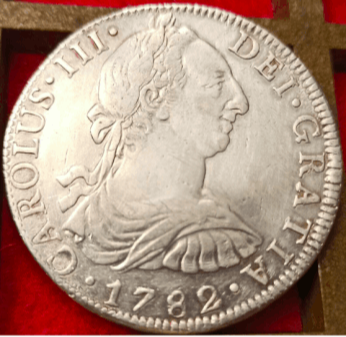 Real de a 8, 1782
