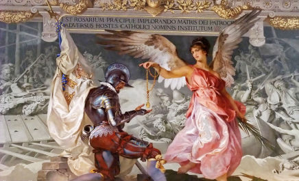 Concilio III de Toledo, óleo sobre lienzo del pintor José Martí y Monsó (1862)